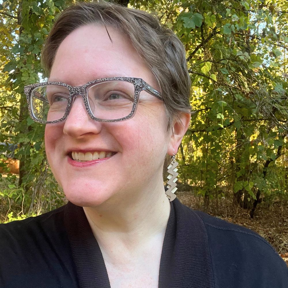 Two Tone Tango (Mahogany, Aspen Wood, and Recycled Sterling Silver Earrings)