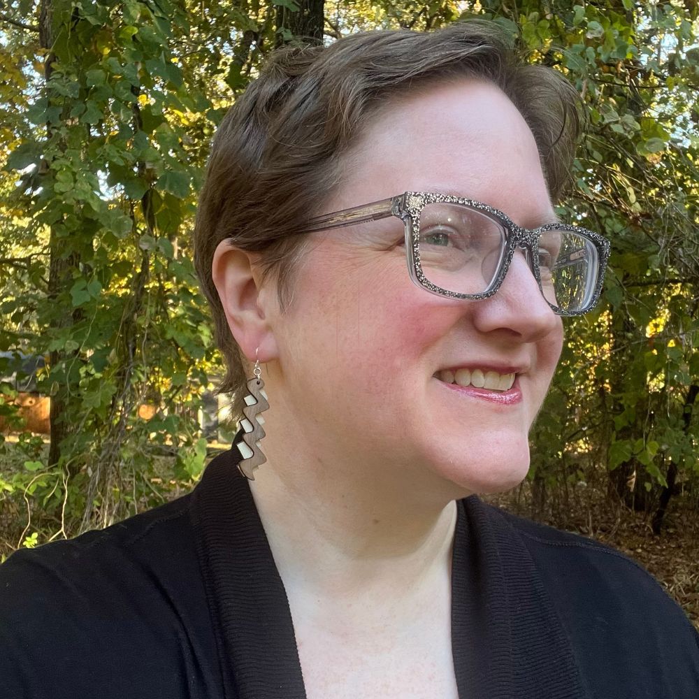 Two Tone Tango (Mahogany, Aspen Wood, and Recycled Sterling Silver Earrings)